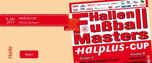 Halplus-Cup 2017. Der SV Merseburg 99 ist dabei.