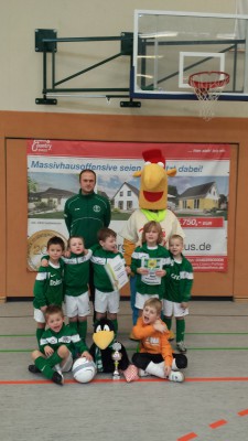 1. Platz der Bambinis beim Town & Country Cup in Braunsbedra