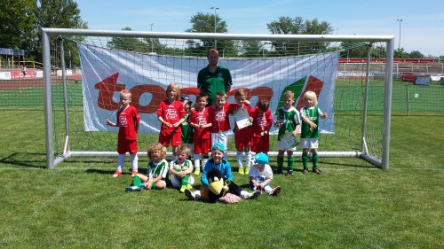 1.Platz der 1.Bambini-Mannschaft beim 20.Rabencup
