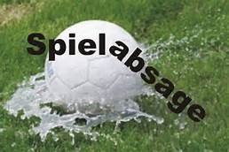 Spielabsage