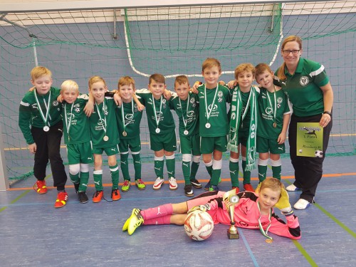 Turniersieger beim Hallencup vom SV Dautzsch