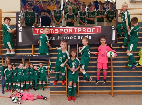 F Jugend - Hallensaison erfolgreich beendet