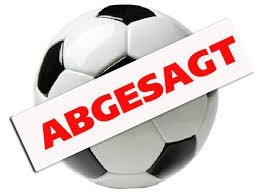 Spiel der 1.Mannschaft entfällt