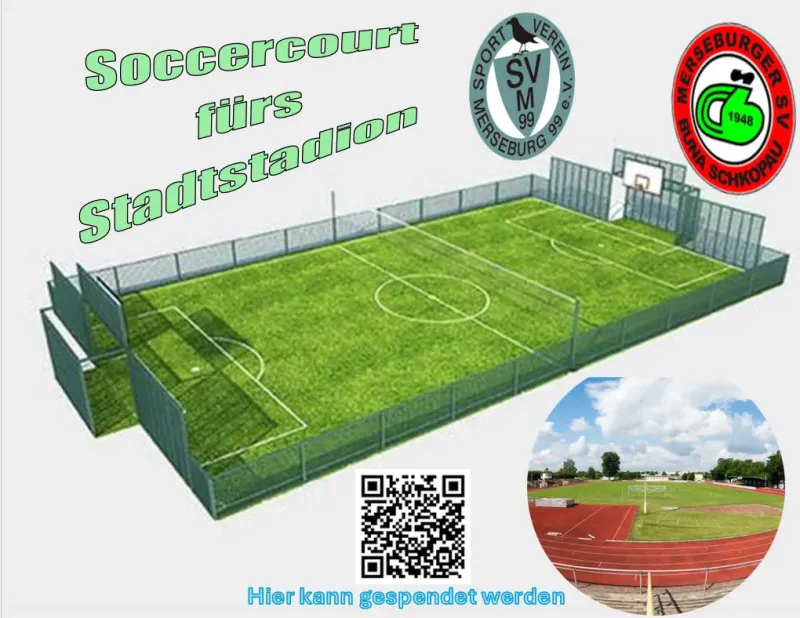 Spendenaufruf für den neuen Soccercourt