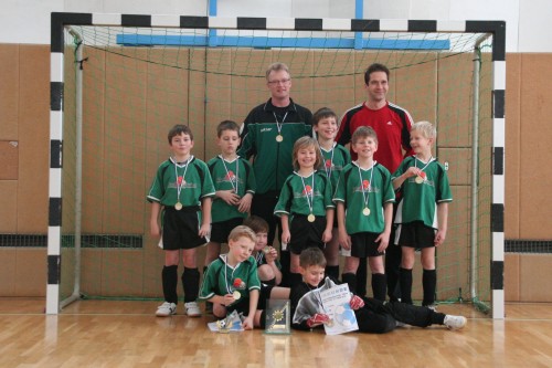 Turniergewinn der F-Junioren beim Turnier des FSV 67 Halle