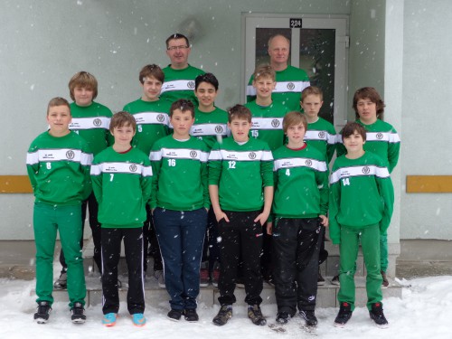 D1-Jugend sagt DANKE an Klee