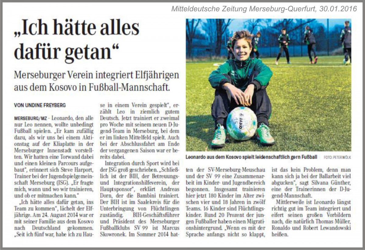 "Ich hätte alles dafür getan"