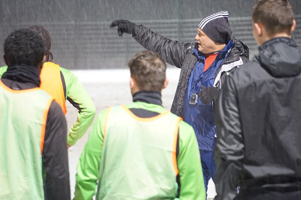 1. Training unter Farih Kadic