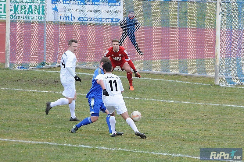 Tabellenführer SV Merseburg 99 gewinnt das Spitzenspiel