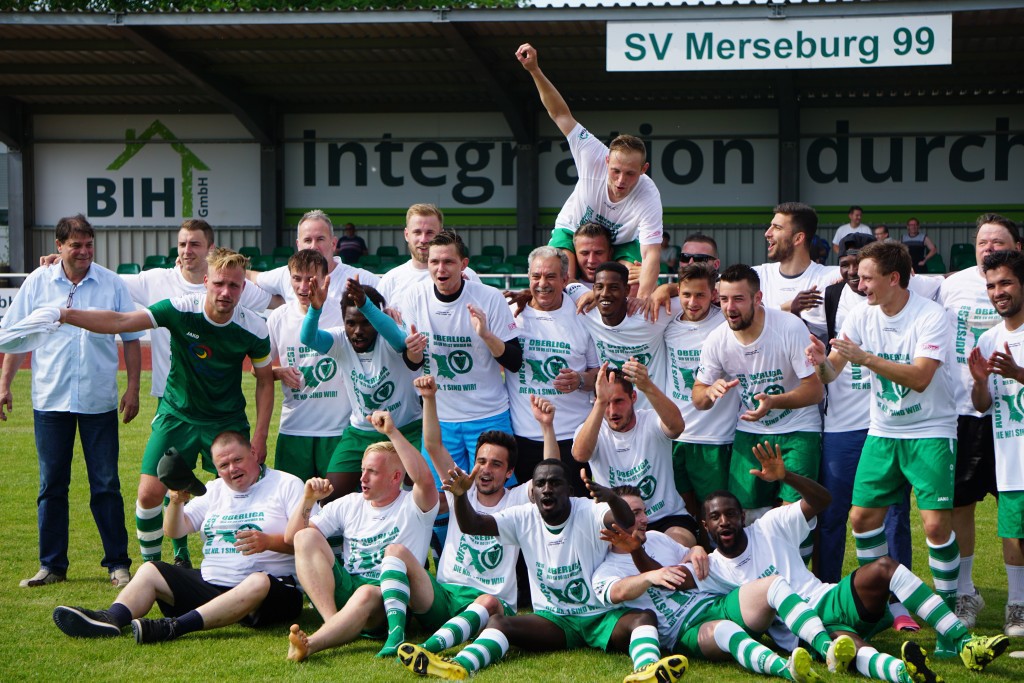 Der SV Merseburg 99 ist zurück in der Oberliga!!!