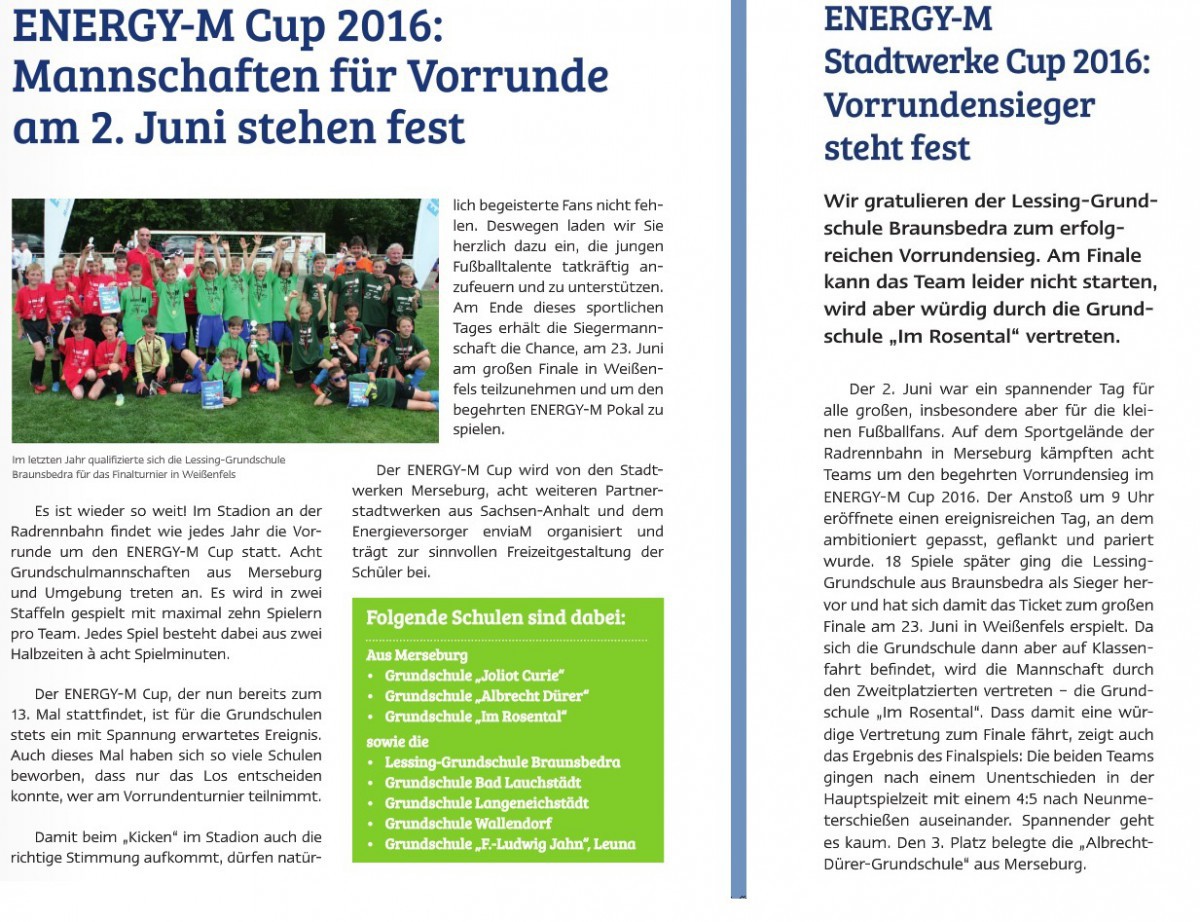 Rückblick: Energy-M Cup 2016