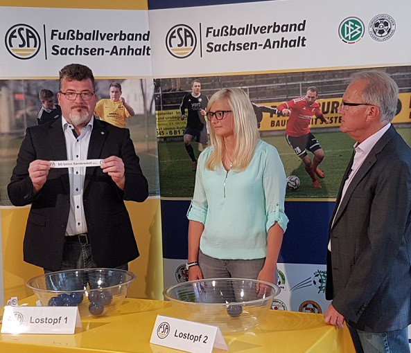 Auslosung - Landespokal: SV Dessau 05 - SV Merseburg 99