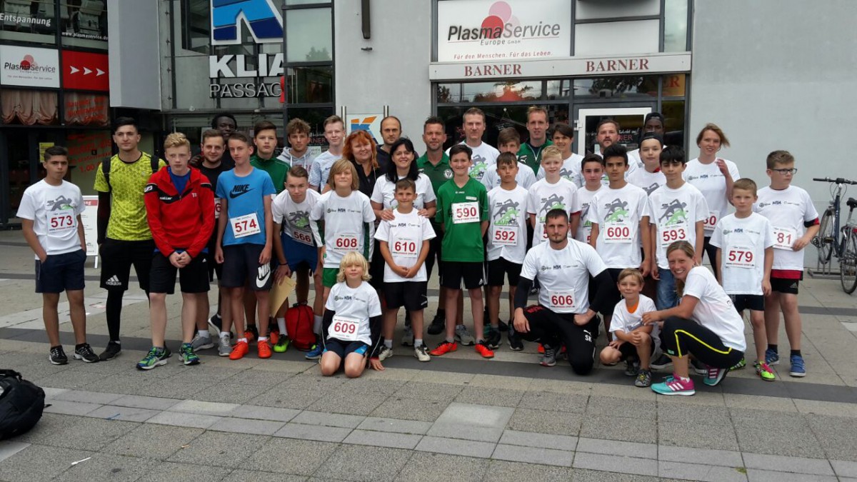 Sporthelden bewegen die Stadt - WIR waren dabei!