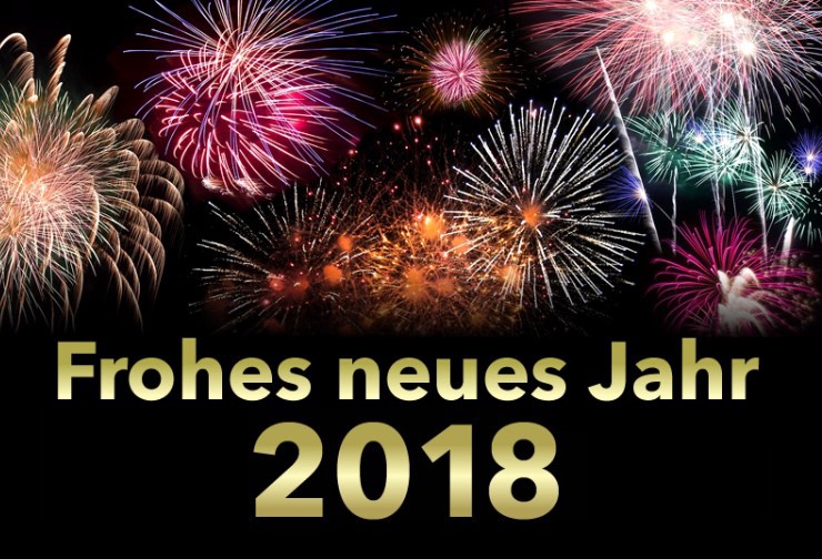 Guten Rutsch und ein Frohes Neues Jahr 2018