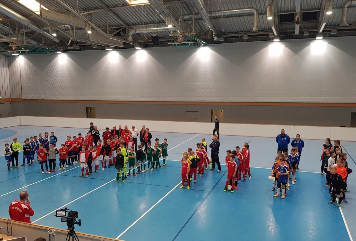Sieg im kleinen Halbfinale beim Hallenmaster in Spergau