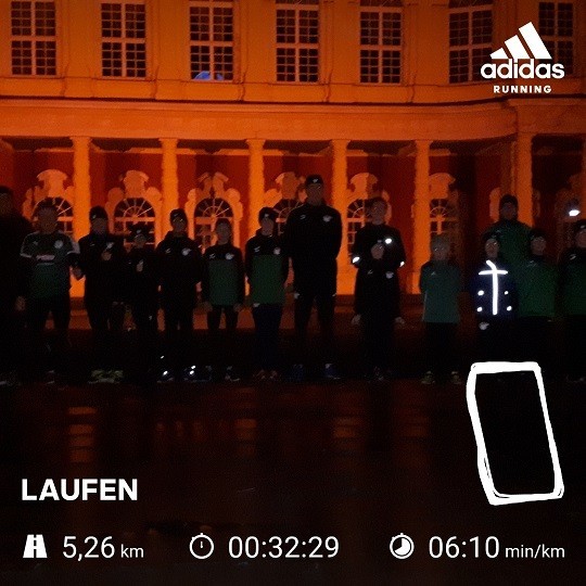 #2 Etappe - Runden drehen im Schlossgarten Merseburg