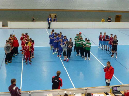 5. Platz beim C-Jugend Hallenturnier in Spergau