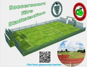 Spendenaufruf für den neuen Soccercourt
