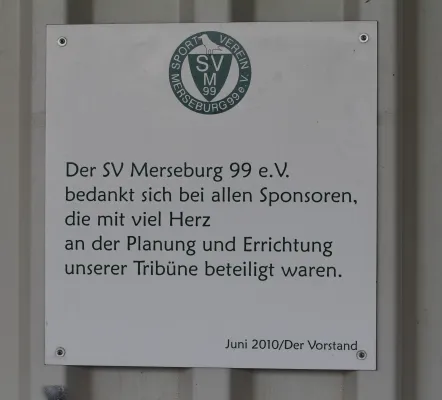 SV Merseburg 99 : VFL Roßbach / Pokal Runde 1.