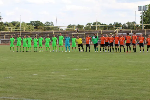 SV Merseburg 99 : VFL Roßbach / Pokal Runde 1.