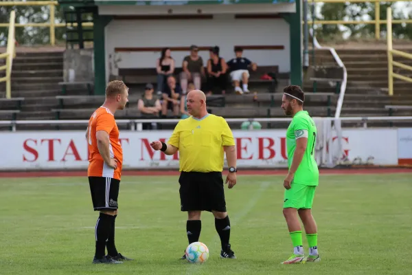 SV Merseburg 99 : VFL Roßbach / Pokal Runde 1.