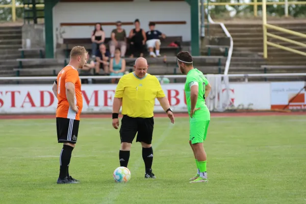 SV Merseburg 99 : VFL Roßbach / Pokal Runde 1.