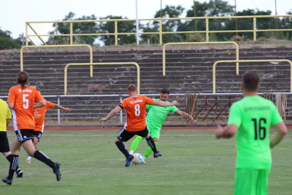 SV Merseburg 99 : VFL Roßbach / Pokal Runde 1.