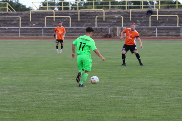 SV Merseburg 99 : VFL Roßbach / Pokal Runde 1.