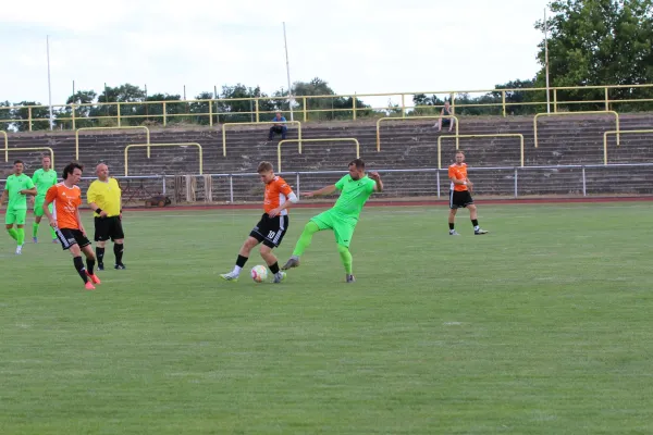 SV Merseburg 99 : VFL Roßbach / Pokal Runde 1.