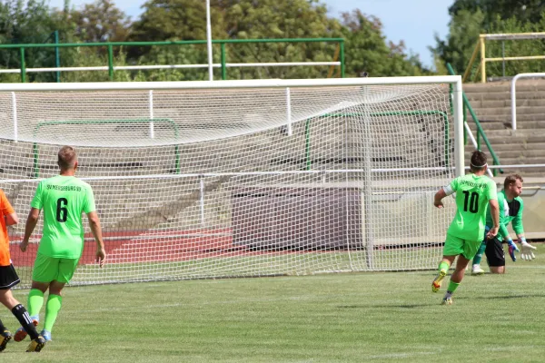 SV Merseburg 99 : VFL Roßbach / Pokal Runde 1.