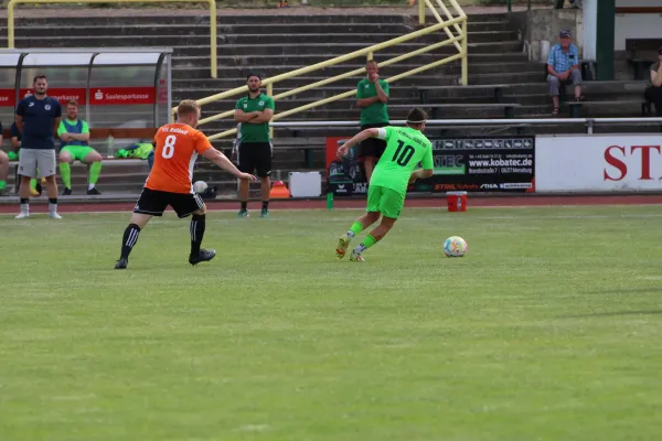 SV Merseburg 99 : VFL Roßbach / Pokal Runde 1.