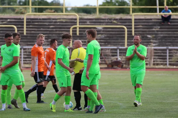 SV Merseburg 99 : VFL Roßbach / Pokal Runde 1.