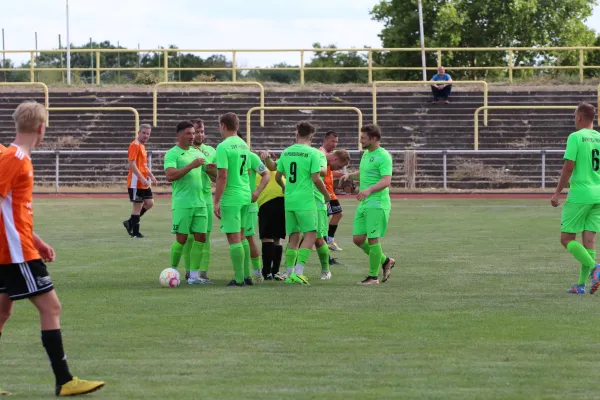 SV Merseburg 99 : VFL Roßbach / Pokal Runde 1.
