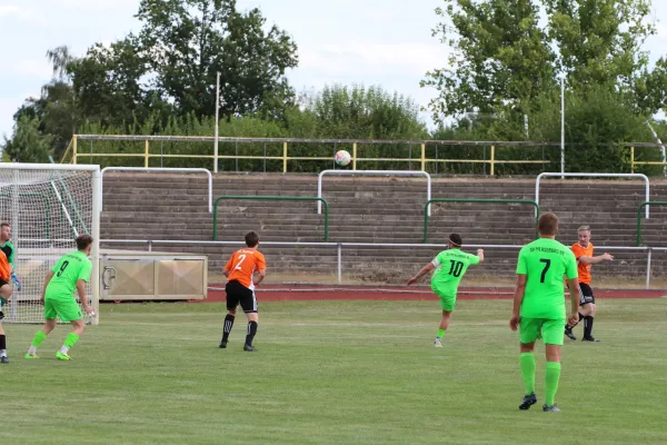 SV Merseburg 99 : VFL Roßbach / Pokal Runde 1.