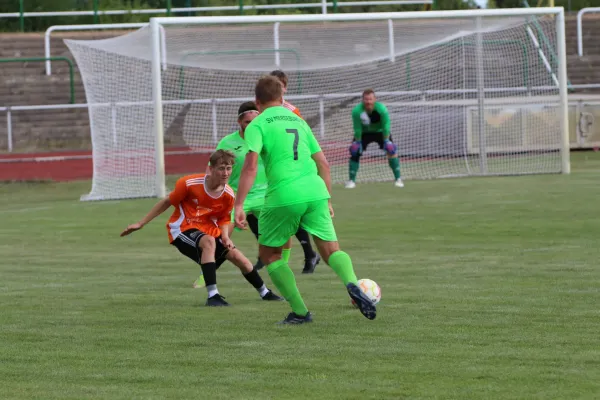 SV Merseburg 99 : VFL Roßbach / Pokal Runde 1.