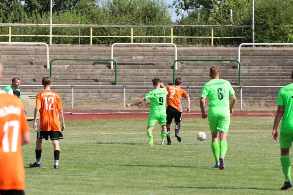 SV Merseburg 99 : VFL Roßbach / Pokal Runde 1.