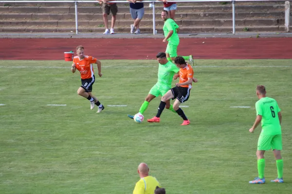 SV Merseburg 99 : VFL Roßbach / Pokal Runde 1.