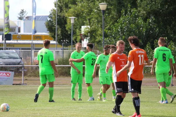 SV Merseburg 99 : VFL Roßbach / Pokal Runde 1.