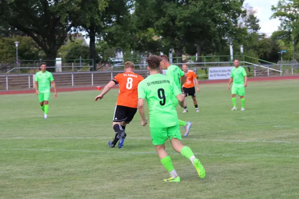 SV Merseburg 99 : VFL Roßbach / Pokal Runde 1.