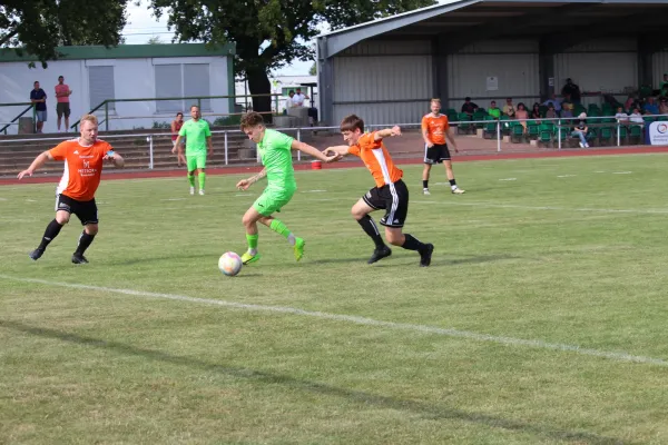 SV Merseburg 99 : VFL Roßbach / Pokal Runde 1.