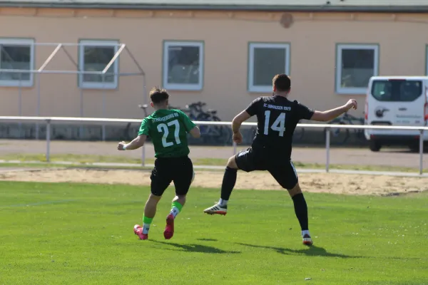 SV Merseburg 99 : SC Obhausen 1929