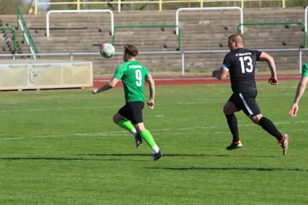 SV Merseburg 99 : SC Obhausen 1929