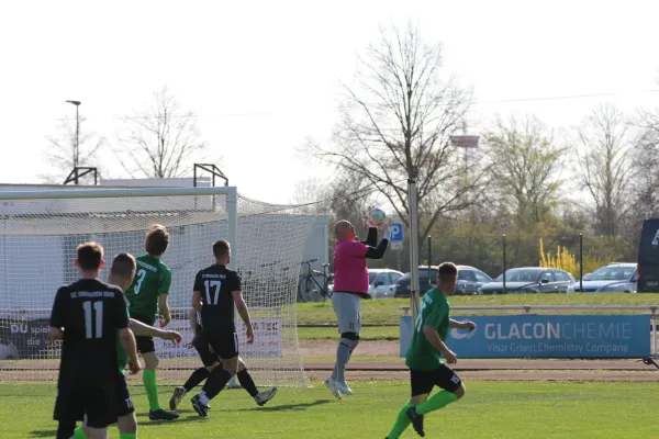 SV Merseburg 99 : SC Obhausen 1929