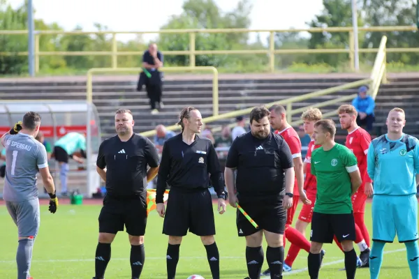 SV Merseburg 99 : 	SG Spergau