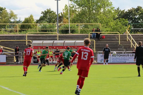 SV Merseburg 99 : 	SG Spergau