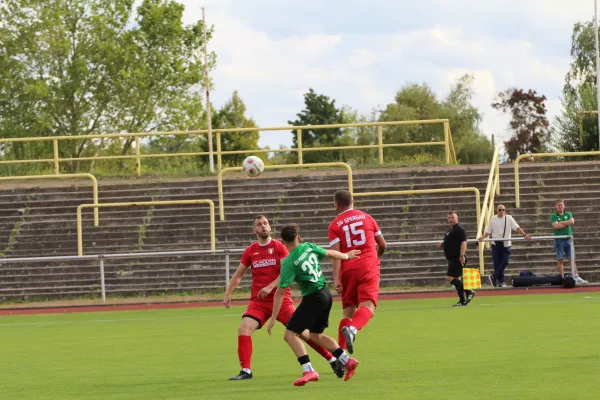 SV Merseburg 99 : 	SG Spergau