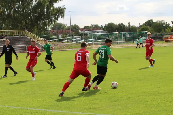 SV Merseburg 99 : 	SG Spergau