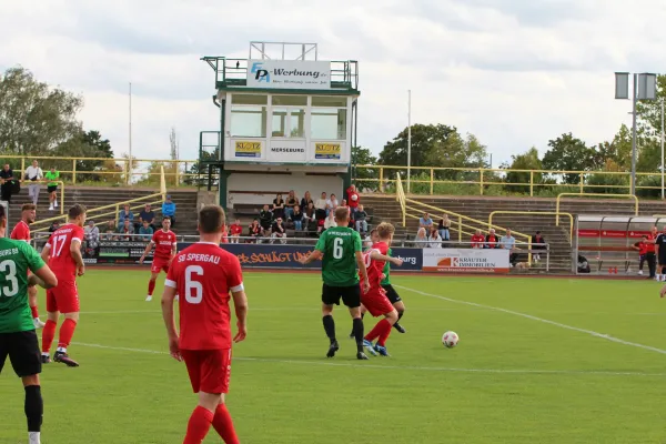 SV Merseburg 99 : 	SG Spergau