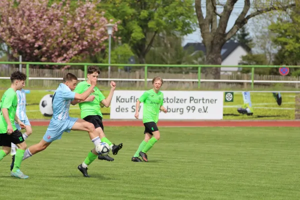 13.04.2024 SV Merseburg 99 vs. SV Blau-Weiß Dölau